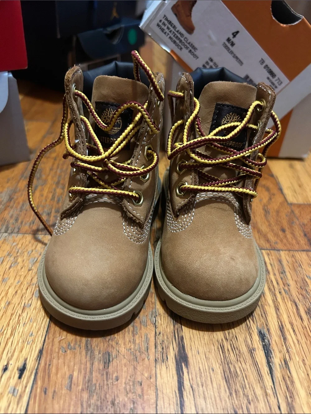 Timberland Toddler Wheat Brown Waterproof Boots